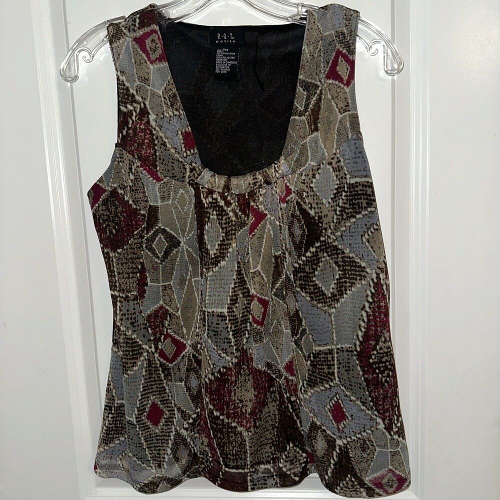 Vintage Womens Babydoll Tank Top Medium Fairy Grunge Y2K Wimisgoth Sleeveless